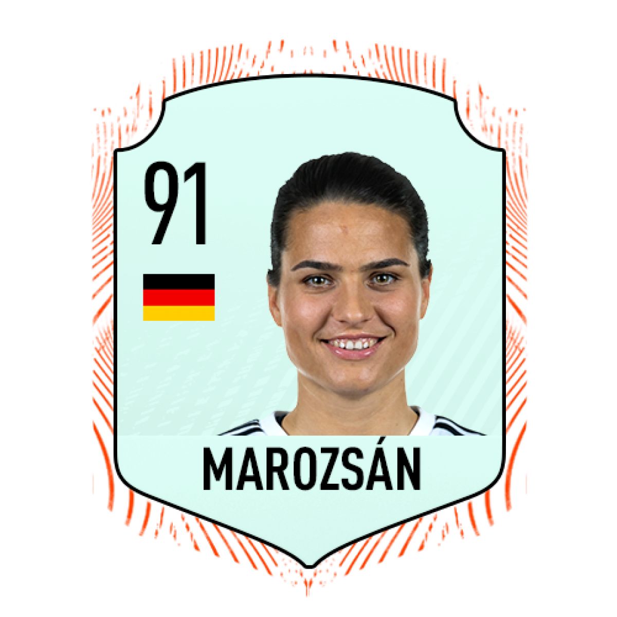 6. Dzsenifer Marozsán (Đức) | Chỉ số tổng 91