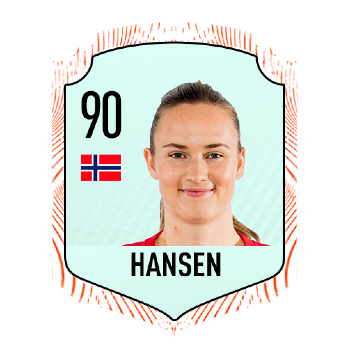 9. Caroline Graham Hansen (Na Uy) | Chỉ số tổng 90