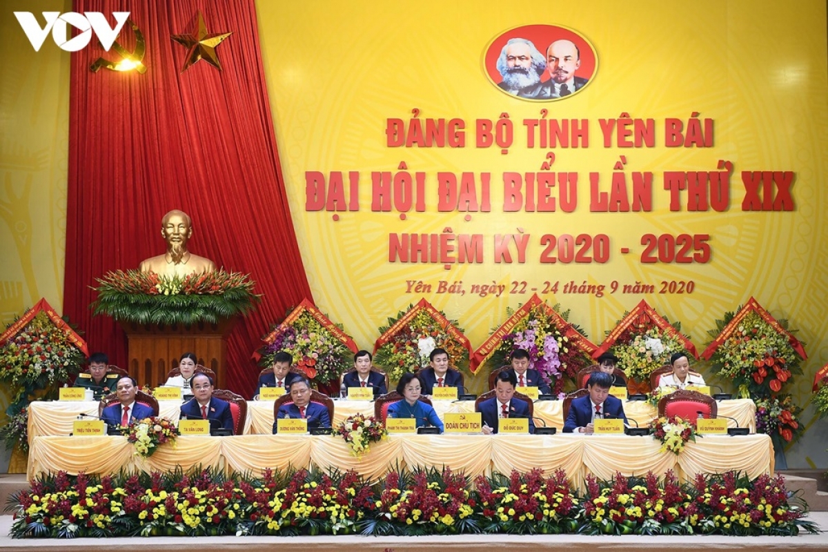 Đại hội Đảng bộ tỉnh Yên Bái lần thứ XX.