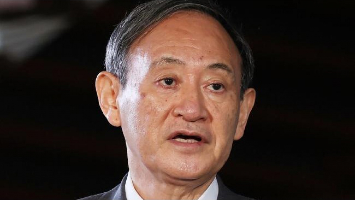 Tân Thủ tướng Nhật Bản Yoshihide Suga. Nguồn: AFP