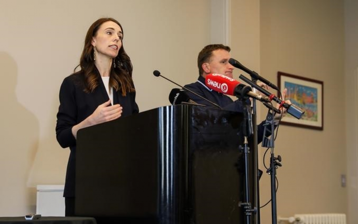 Thủ tướng New Zealand Jacinda Ardern. Ảnh: Nathan Mckinnon.