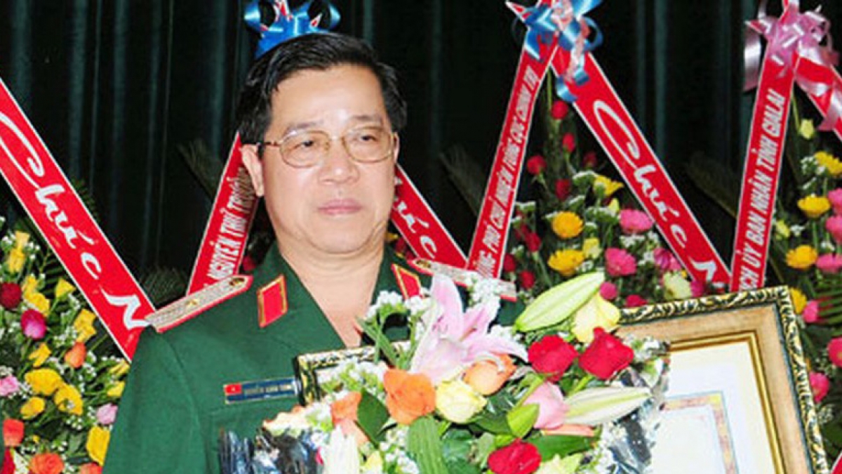 Thiếu tướng Nguyễn Xuân Sang - Phó Bí thư Đảng ủy Binh đoàn 15 nhiệm kỳ 2010 – 2015.