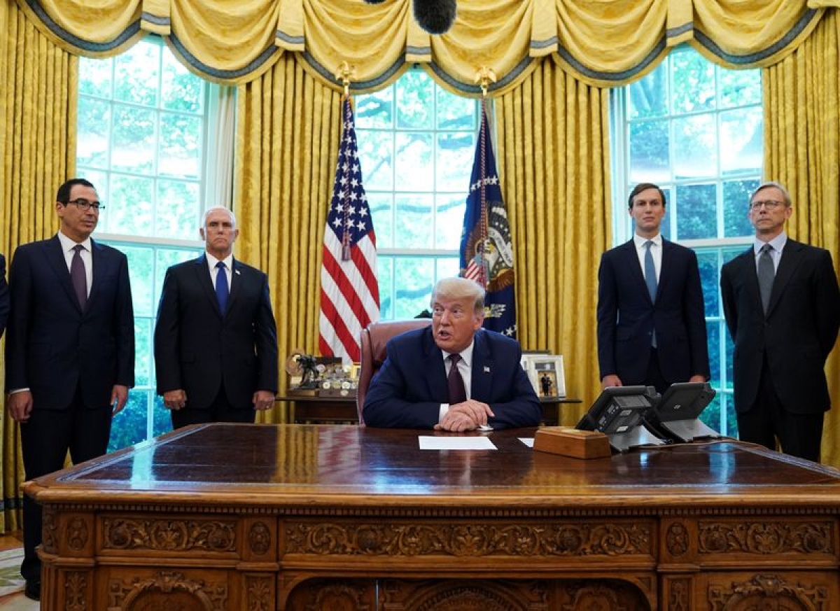 Tổng thống Mỹ Donald Trump. Ảnh: Reuters