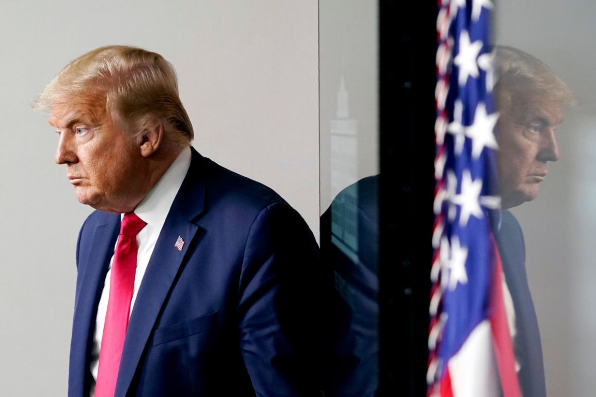 Tổng thống Mỹ Donald Trump. Ảnh: AP