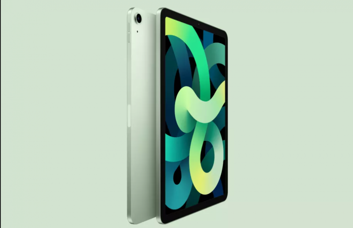 iPad Air 2020 là thiết bị đầu tiên chạy vi xử lý Apple A14 - dòng chip dự kiến cũng sẽ trang bị trên iPhone 12. Sản xuất trên tiến trình 5 nm, A14 gồm 6 lõi CPU với hai lõi hiệu suất cao và 4 lõi thấp hơn để cân đối giữa hiệu năng và pin. Hiệu suất vi xử lý được cải thiện 40% so với iPad Air trước trong khi khả năng xử lý đồ họa cũng mạnh hơn 30%. (Ảnh: Apple)