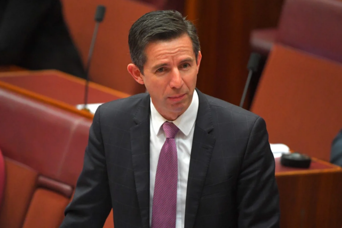 Bộ trưởng Thương mại Australia Simon Birmingham (Ảnh: EPA).