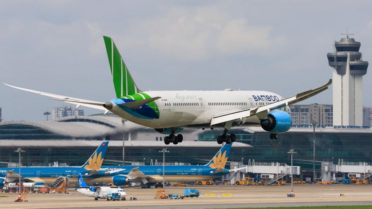 Hãng hàng không Bamboo Airways cũng sẵn sàng các đường bay quốc tế.