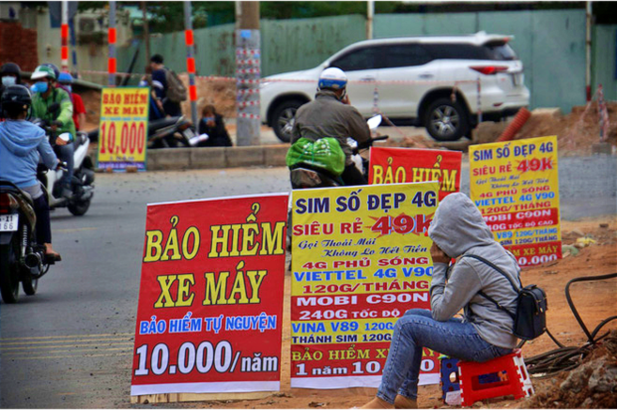 Bảo hiểm trách nhiệm dân sự giúp chủ xe nhanh chóng ổn định cuộc sống, sinh hoạt và hoạt động sản xuất kinh doanh nếu không may gây ra tai nạn giao thông. Ảnh: KT