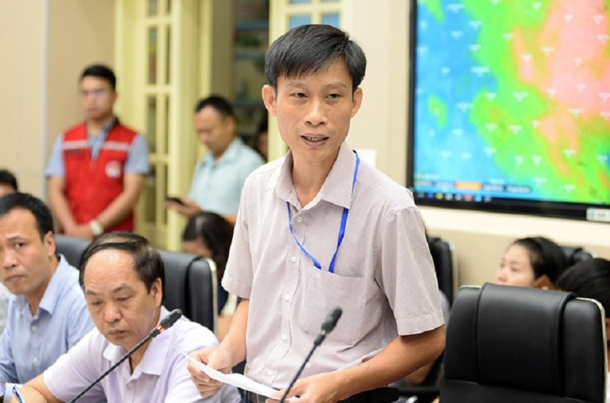 Ông Vũ Đức Long - Phó Giám đốc Trung tâm Dự báo KTTV quốc gia.