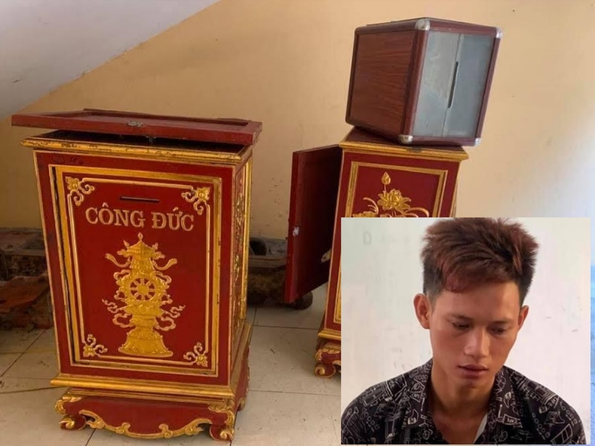 Đối tượng Thái Viết Hậu và tang vật