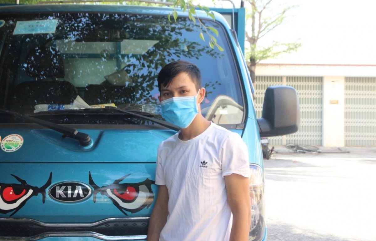 Đối tượng Nguyễn Văn Tuấn lái xe gây tai nạn rồi bỏ trốn.