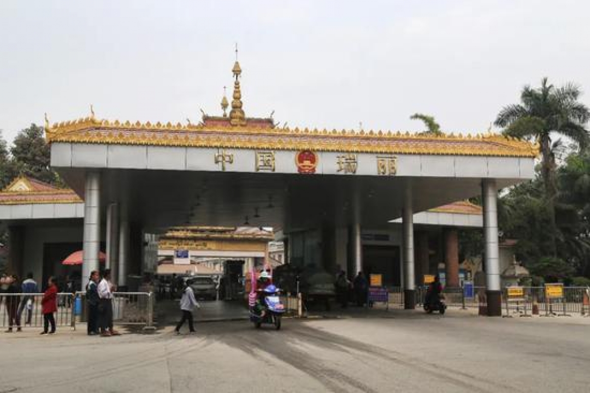 Cửa khẩu Thụy Lệ của Trung Quốc. Ảnh: IC photo.