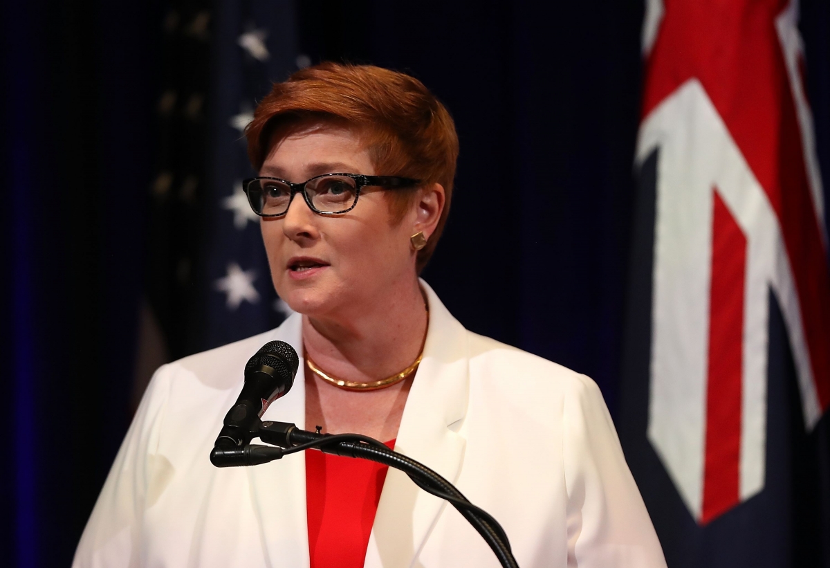  Ngoại trưởng Australia Marise Payne. Ảnh: SCMP.