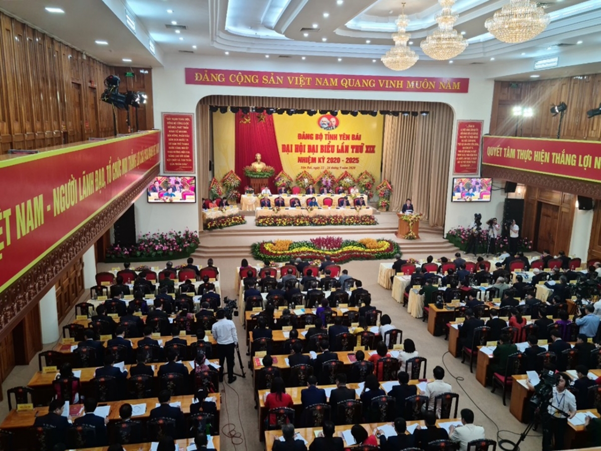 Đại hội đại biểu Đảng bộ tỉnh Yên Bái lần thứ XIX, nhiệm kỳ 2020–2025