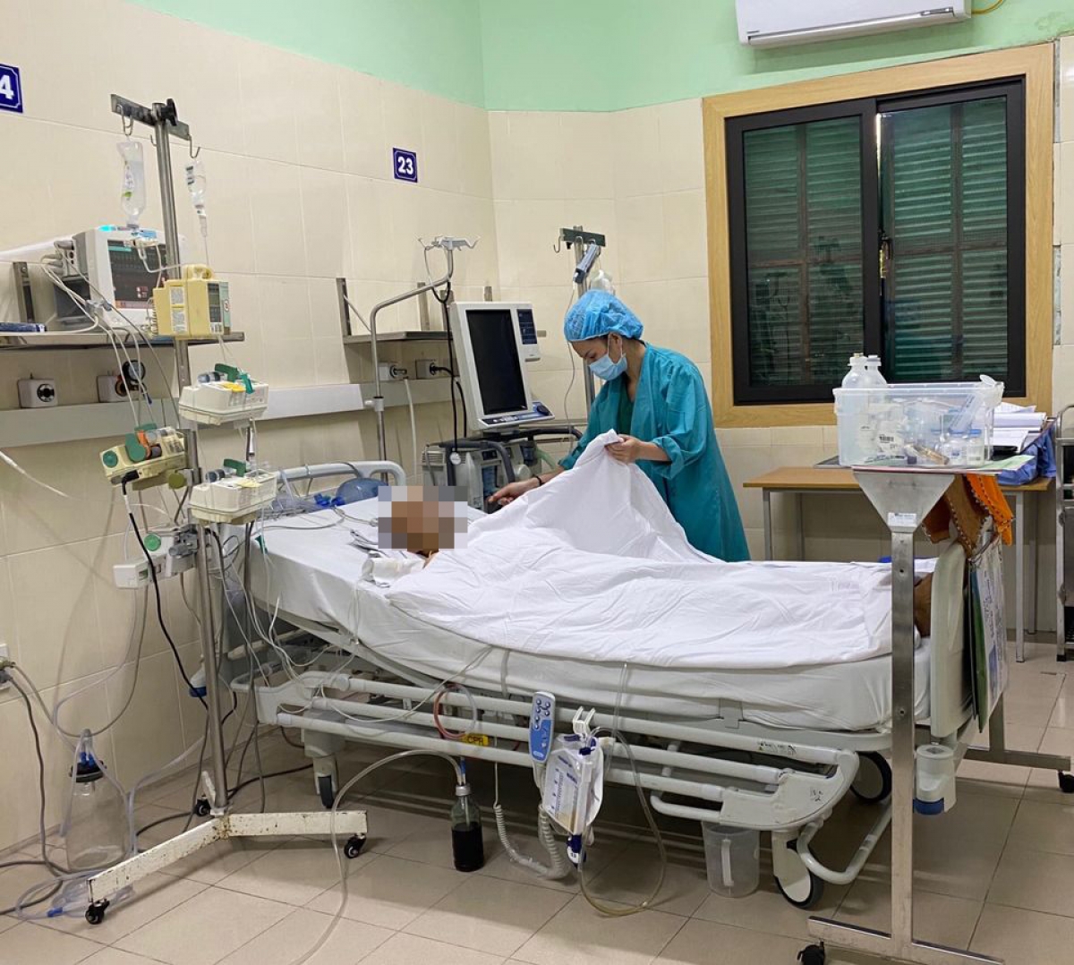 Sức khỏe của bệnh nhân được ghép tạng dần hồi phục. (Ảnh: BVCC)