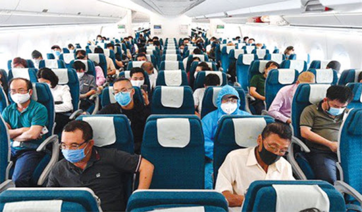 Cục Hàng không Việt Nam cho rằng việc tiếp tục duy trì giãn cách ghế trên tàu bay đối với các chuyến bay là không cần thiết.