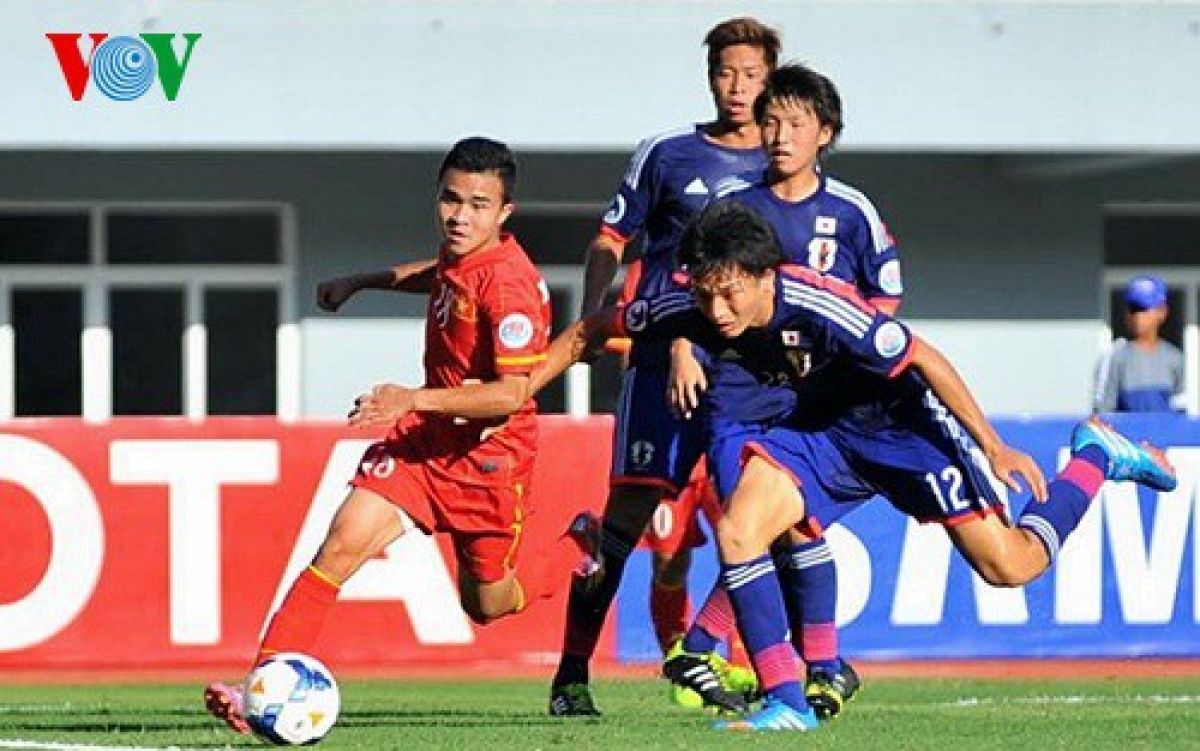 Hoàng Thanh Tùng từng chơi nổi bật trong màu áo U19 Việt Nam