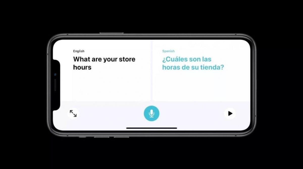 Tính năng dịch hỗ trợ tốt hơn trong hệ sinh thái Apple (Ảnh: Cnet)