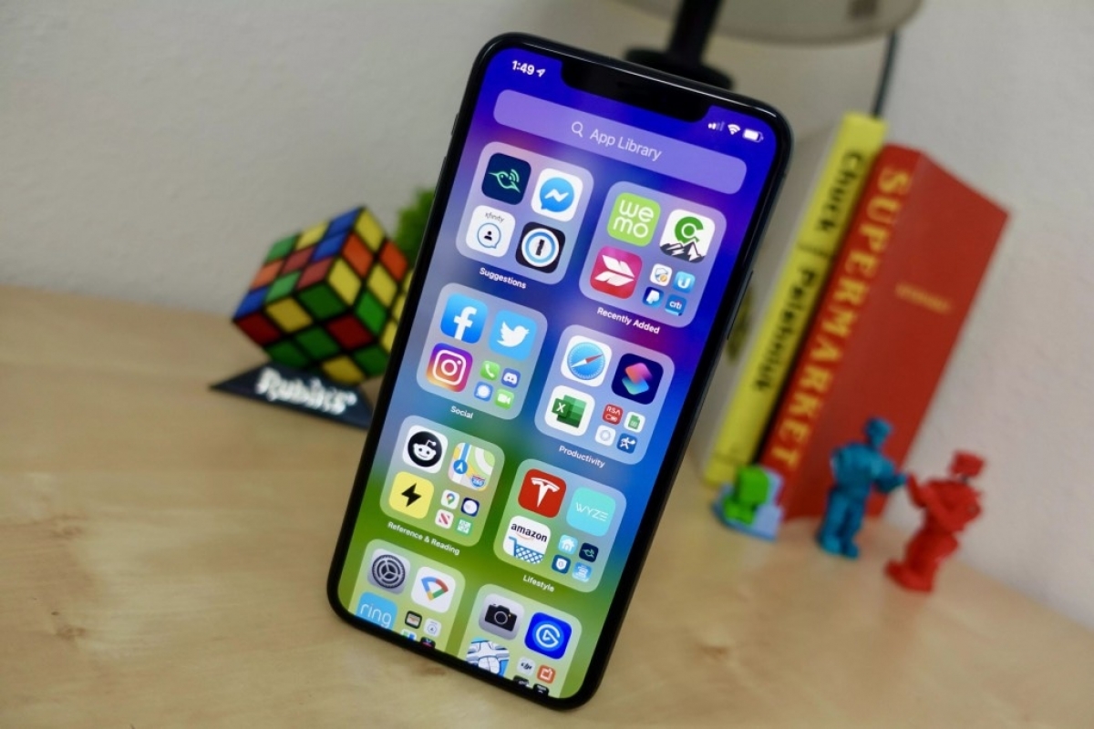 Thư viện ứng dụng giúp nhóm các ứng dụng nhỏ có tương tự tính năng (Ảnh: Cnet)