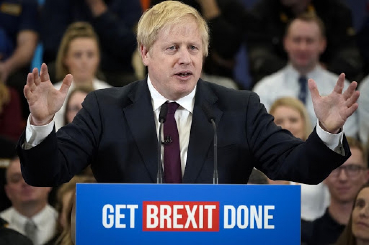 Thủ tướng Anh Boris Johnson. Ảnh: KT