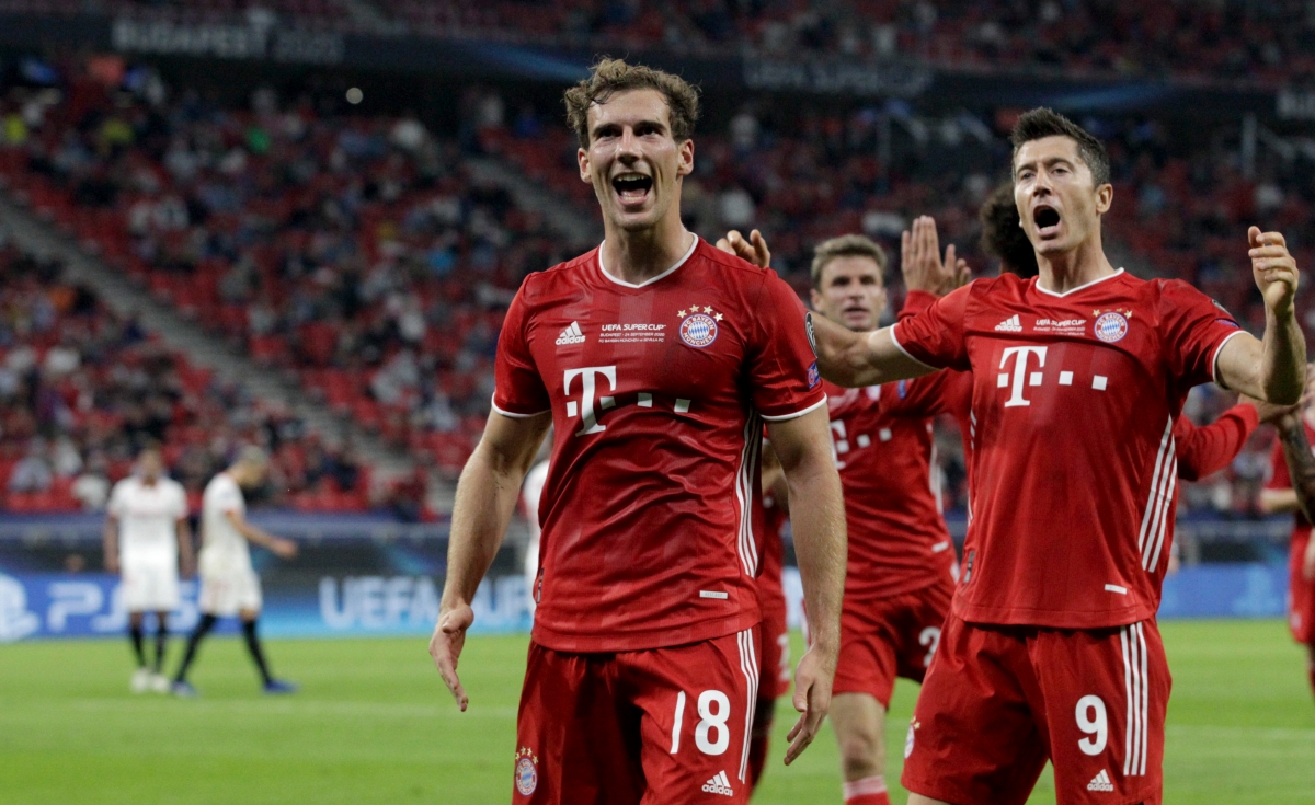 Leon Goretzka ăn mừng bàn gỡ hòa (Ảnh: UEFA).