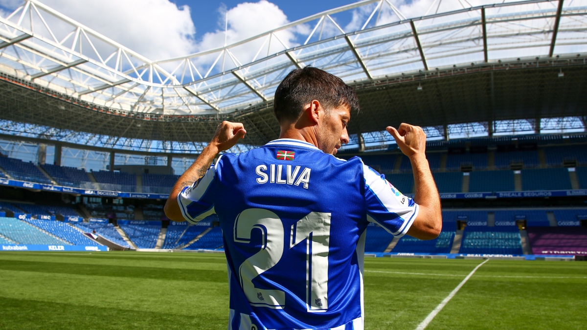 Sau trận ra quân không như ý, Sociedad sẽ trông chờ nhiều vào màn ra mắt của David Silva trong trận đấu với Real Madrid. (Ảnh: Sociedad).