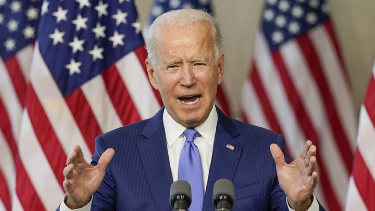 Ứng viên đảng Dân chủ Joe Biden. Ảnh: AP 