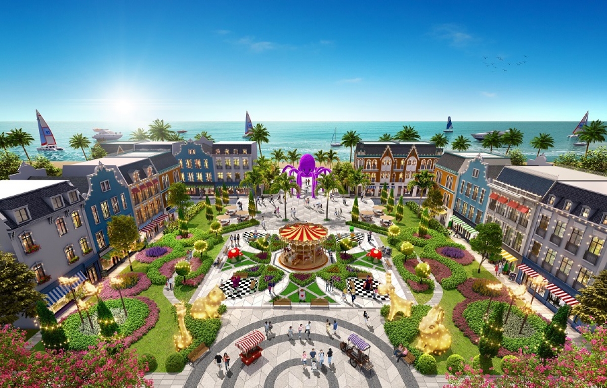 Shophouse Wonderland với chương trình “cam kết thuê lại”.