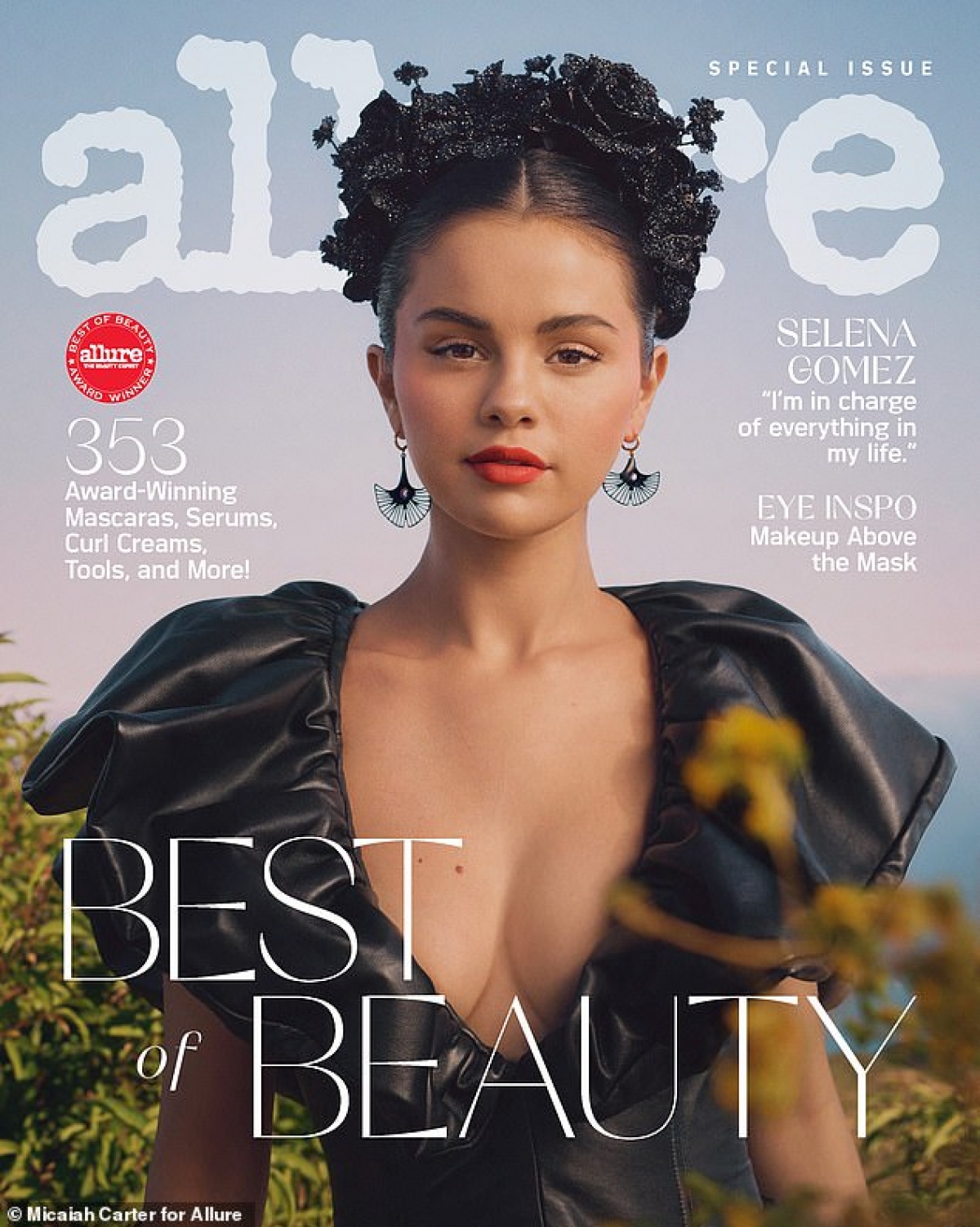 Selena Gomez đẹp kiêu sa khi xuất hiện trên trang bìa tạp chí Allure.