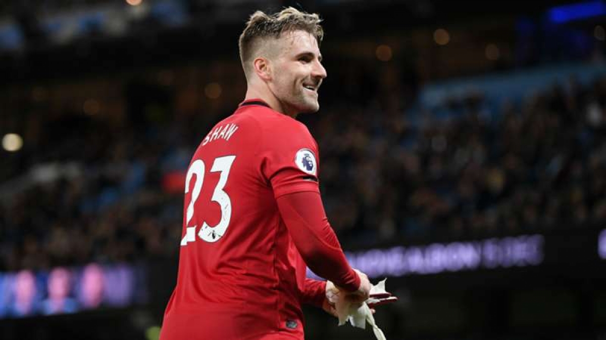 Luke Shaw tin tưởng MU sẽ có danh hiệu mùa giải tới. (Ảnh Getty).