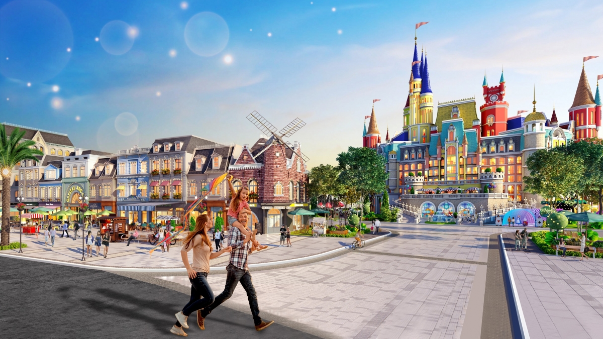Shophouse là điểm nhấn quan trọng của tổ hợp NovaWorld Ho Tram. (Ảnh phối cảnh: Novaland)