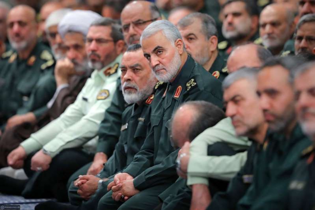 Tướng Iran Soleimani. Ảnh: AP