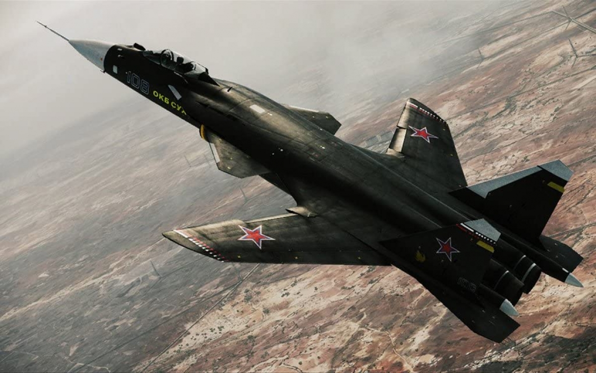 Su-47 Berkut. Ảnh: Amazon