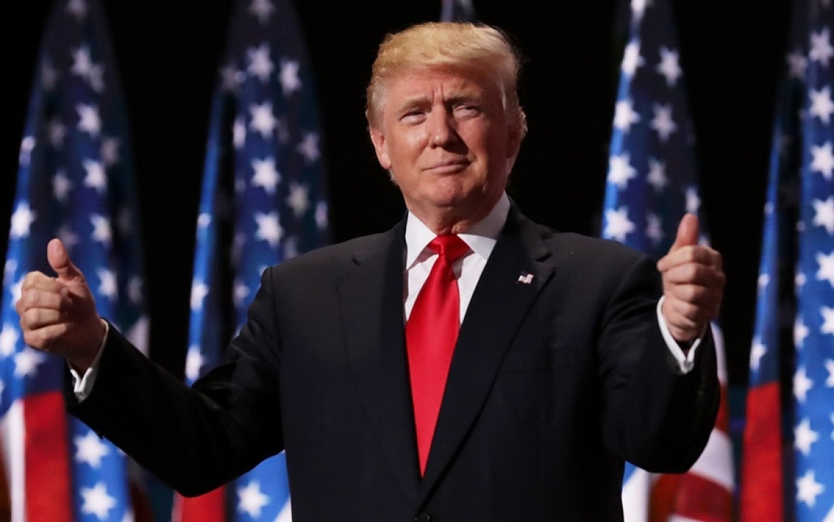 Tổng thống Trump. Ảnh: CNN.