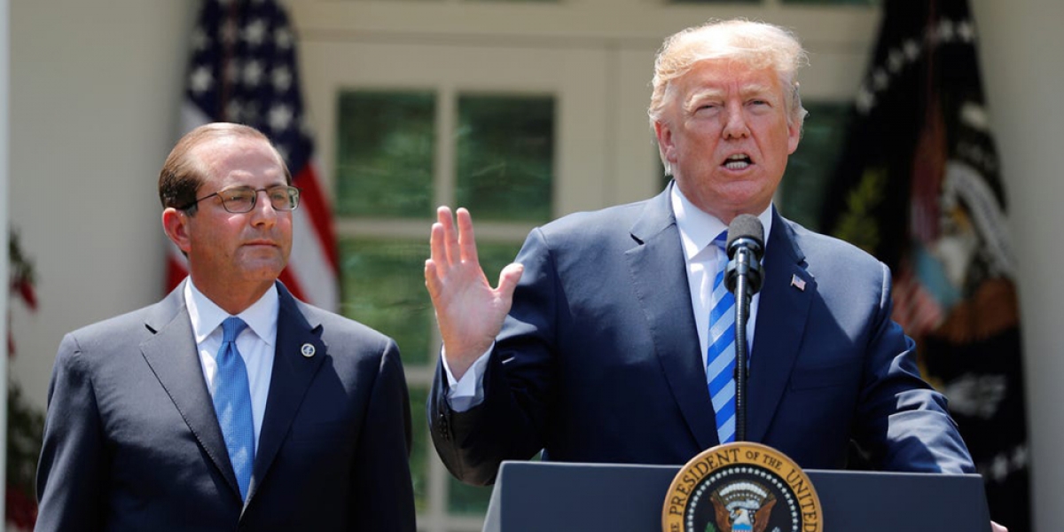 Ông Trump cũng tuyên bố người dân Mỹ sẽ được tiếp cận rộng rãi với vaccine vào tháng 4/2021. (Ảnh: Reuters)