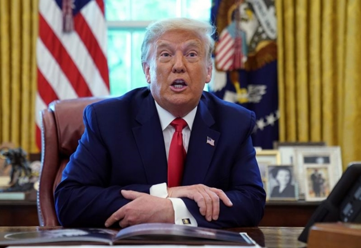 Tổng thống Mỹ Donald Trump (Ảnh: Reuters)