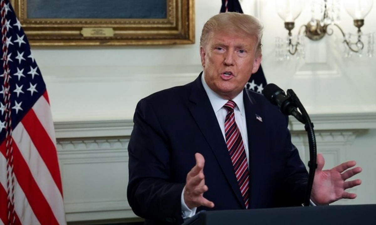 Tổng thống Trump. Ảnh: Reuters