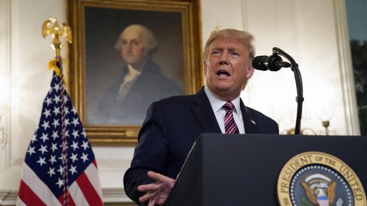 Tổng thống Mỹ Donald Trump ngày 21/9 tuyên bố rằng ông dự kiến công bố đề cử người thay thế thẩm phán Ruth Bader Ginsburg vào cuối tuần này. Ảnh: KT