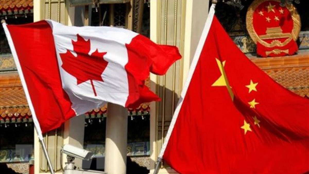 Canada dừng đám phán thương mại tự do với Trung Quốc. (Ảnh: South China Morning Post/TTXVN)