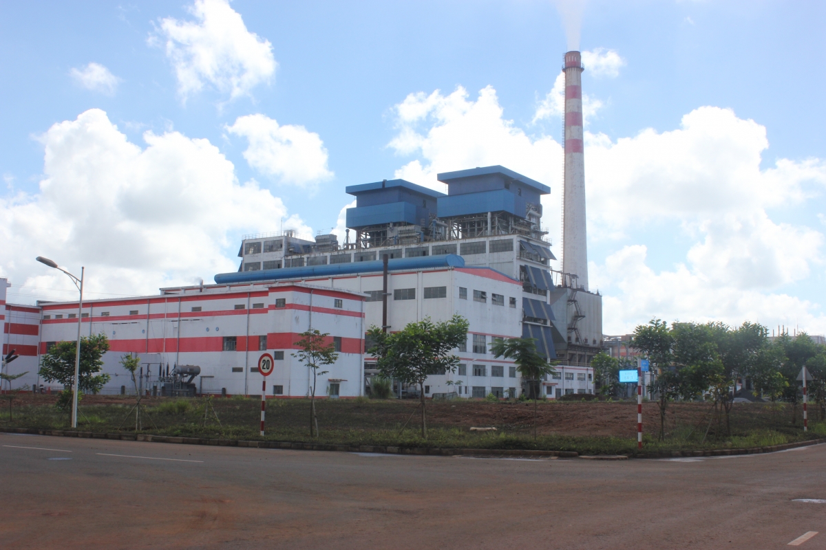 Nhà máy Bauxite Tân Rai Lâm Đồng nơi anh Dũng làm việc.