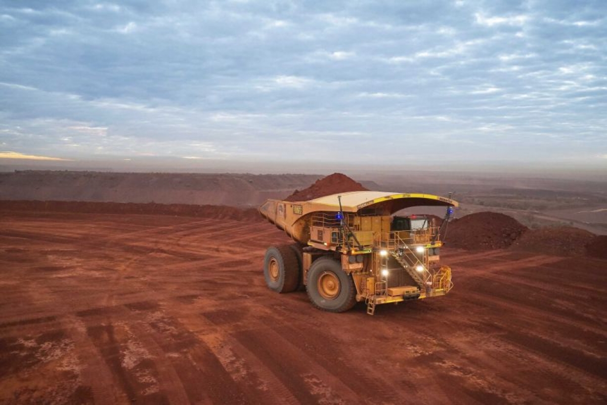 Khoảng 80% quặng sắt của Australia xuất khẩu sang Trung Quốc. (Nguồn Fortescue Metals Group)