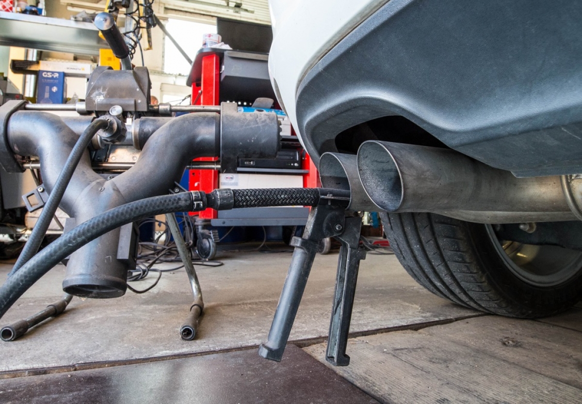 Volkswagen lắp phần mềm gian lận khí thải trên xe diesel. Ảnh: AFP.​​​​​​