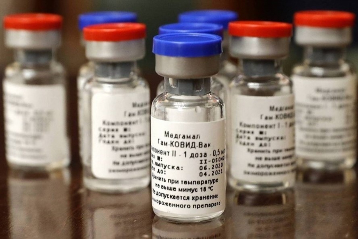 Vaccine Covid-19 của Nga. Ảnh: AFP.