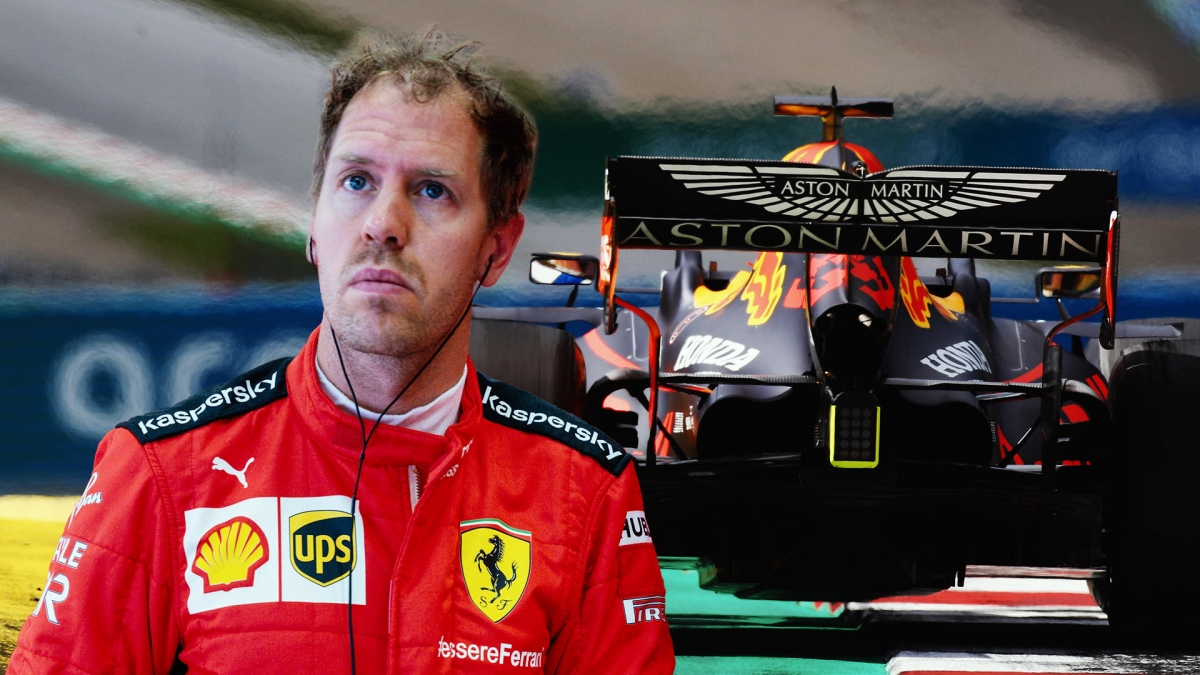 Sebastian Vettel sẽ gia nhập đội đua Aston Martin ở mùa giải F1 2021. (Ảnh: The Sun)