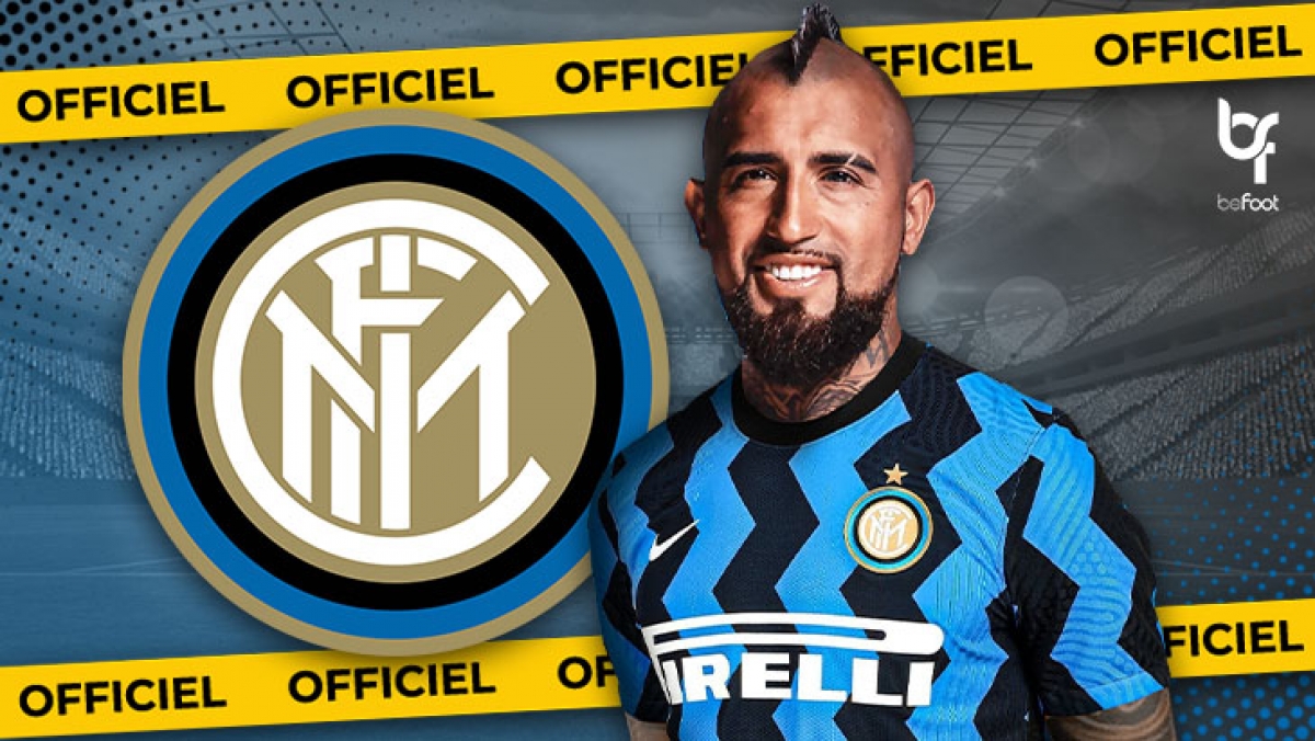 Arturo Vidal chính thức gia nhập Inter Milan. (Ảnh: Befoot)