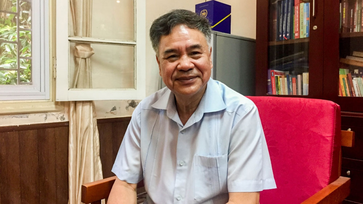 PGS.TS Nguyễn Viết Thông – Tổng Thư ký Hội đồng Lý luận Trung ương, Ủy viên Thường trực Tổ biên tập Văn kiện Đại hội XIII.