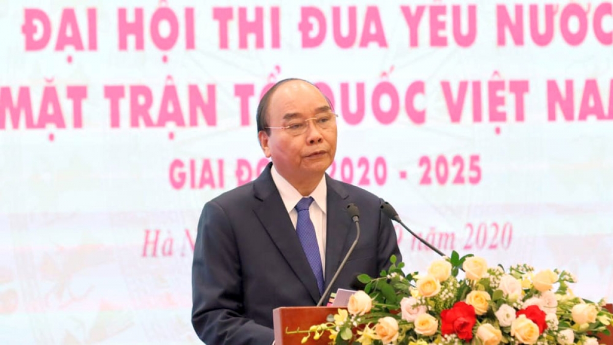 Thủ tướng Chính phủ Nguyễn Xuân Phúc phát biểu tại Đại hội.