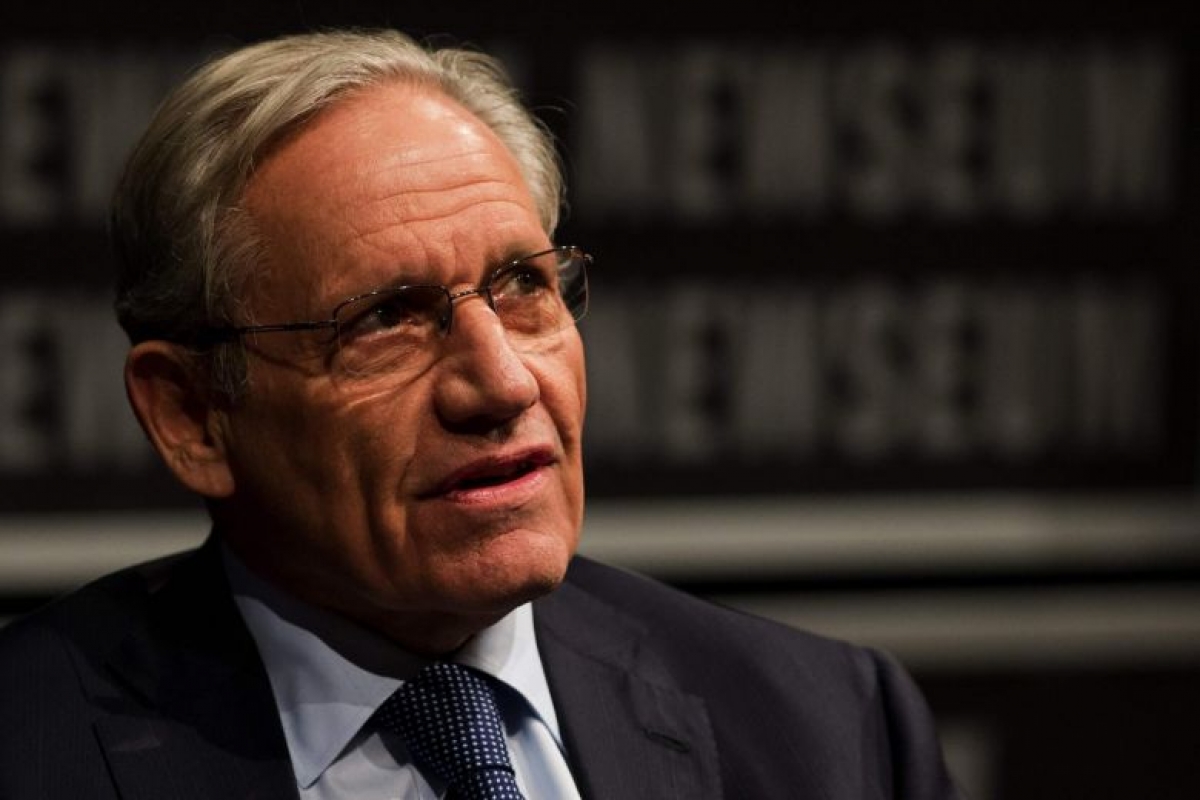 Bob Woodward đã xuất bản 20 cuốn sách trong đó có các tập sách có xác thực về Bill Clinton, George W. Bush, Barack Obama và giờ là Donald Trump. Ảnh: AFP