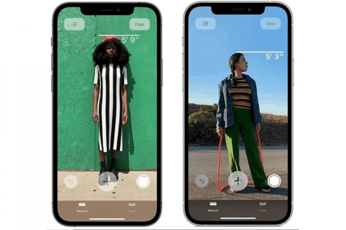 iPhone 12 Pro có thể trở thành thước đo chiều cao nhanh chóng - ẢNH CHỤP MÀN HÌNH