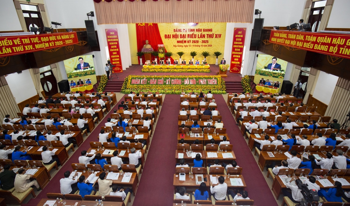 Đại hội Đảng bộ tỉnh Hậu Giang
